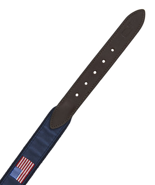 Vineyard Vines | Flags Canvas Club Belt