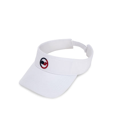 Vineyard Vines | Two-Tone Whale Dot Low Profile Performance Visor