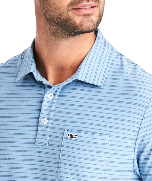 Vineyard Vines | Reverse Feeder Stripe Short Sleeve Edgartown