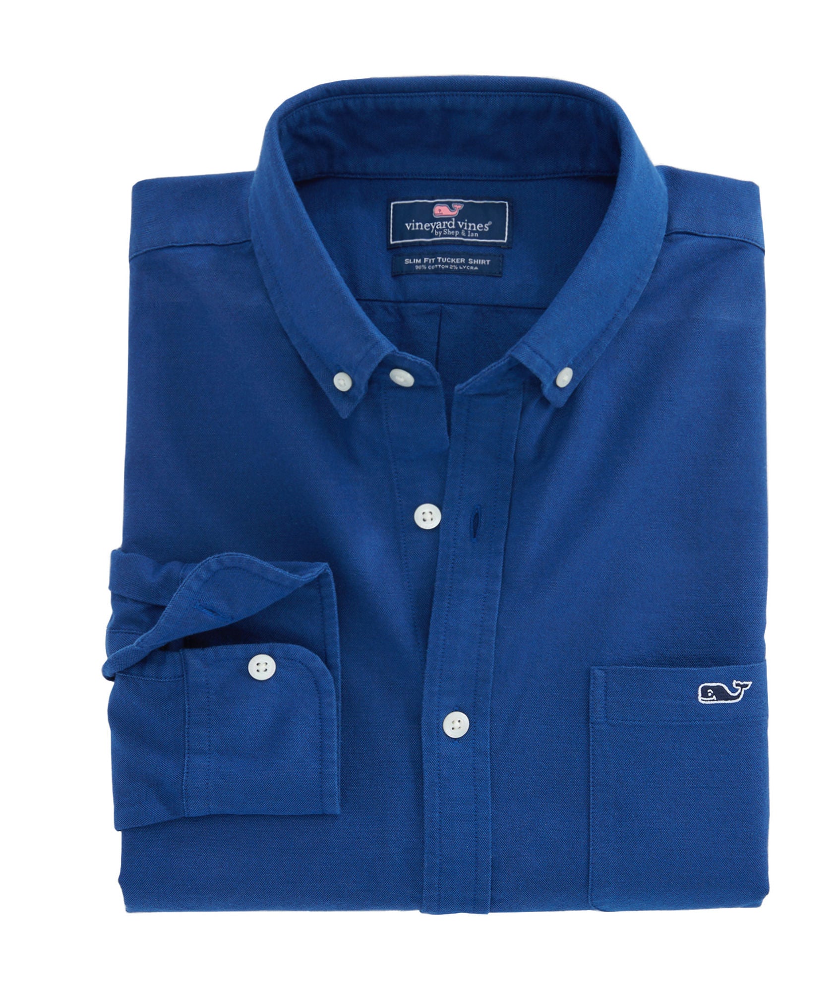 VIneyard Vines | Solid Oxford Slim Tucker Shirt