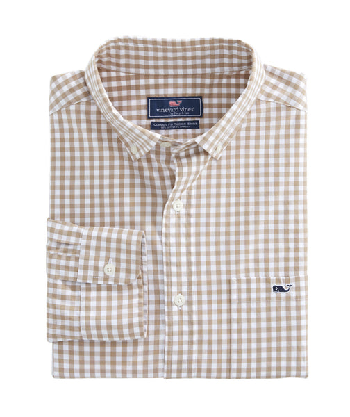 Vineyard Vines | Carleton Gingham Classic Stretch Tucker Shirt