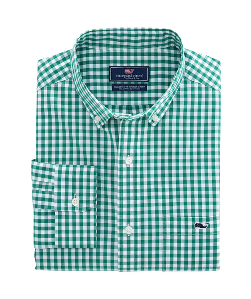 Vineyard Vines | Carleton Gingham Classic Stretch Tucker Shirt