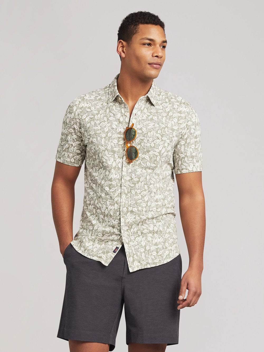 Faherty | Short Sleeve Knit Seasons Shirt