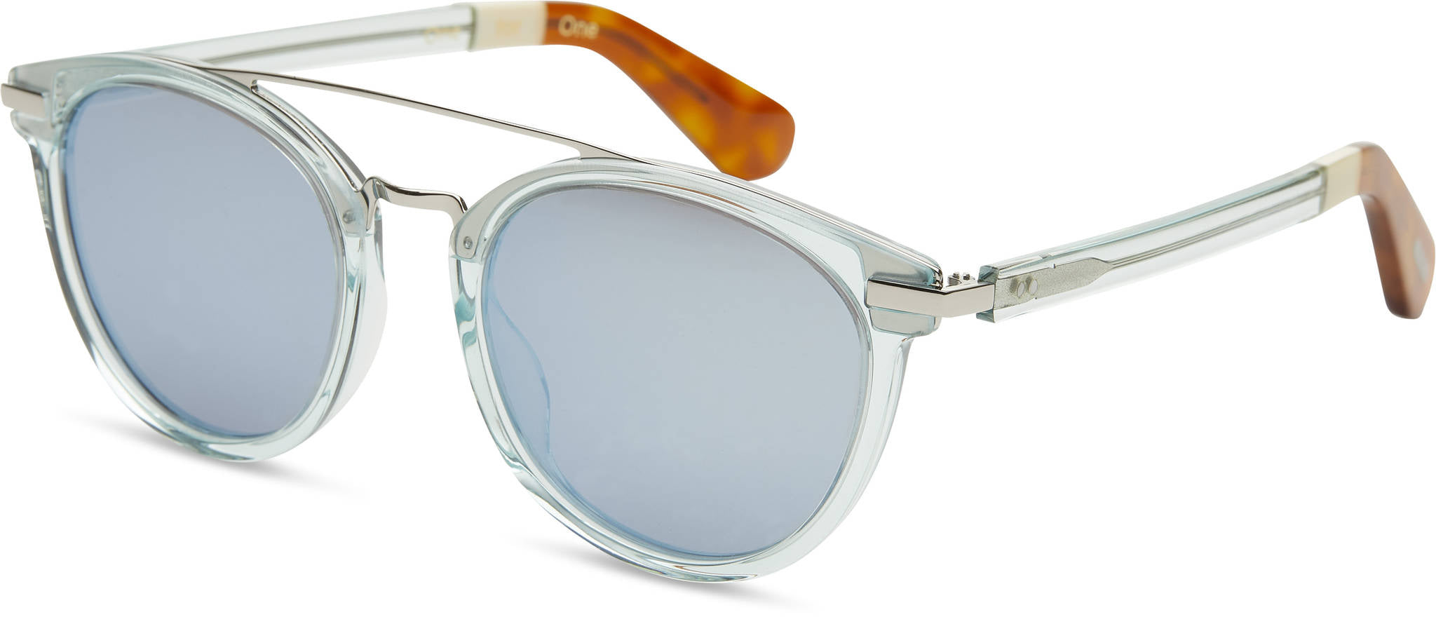 TOMS Eyewear | Harlan - Blue Crystal/Blue mirror