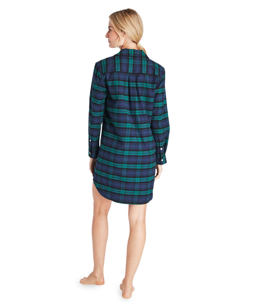 Vineyard Vines | Blackwatch Flannel Shirt Dress