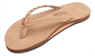 Rainbow Sandals | Flirty Braidy Single Layer w/ Braided Strap