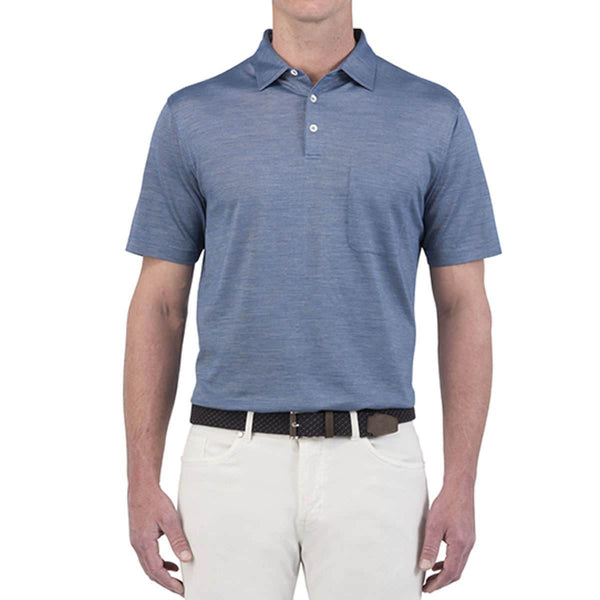 Peter Millar | Voyage Cotton-Silk Jacquard Polo