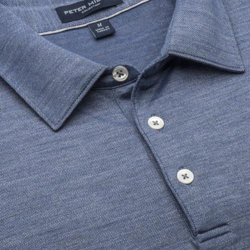 Peter Millar | Voyage Cotton-Silk Jacquard Polo