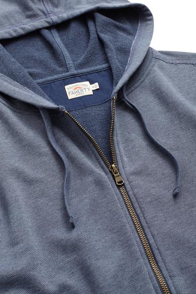 Faherty | French Terry Zip Hoodie