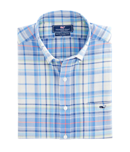 Vineyard Vines | Bow Fin Plaid Slim Tucker Shirt