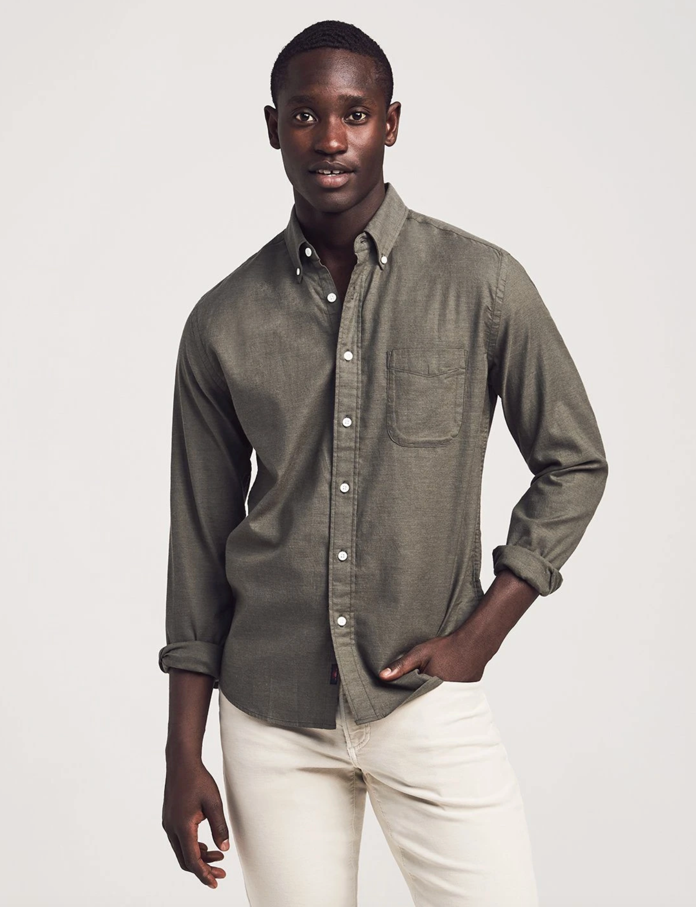 Faherty | Stretch Oxford Shirt