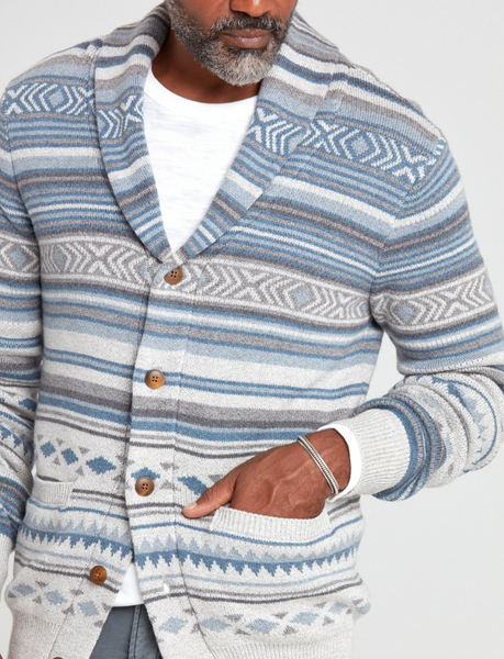 Faherty | Heritage Motif Cardigan