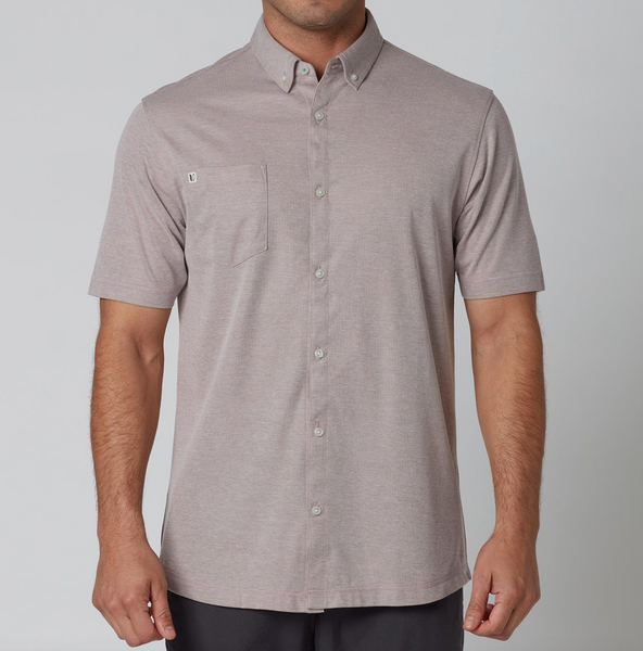 Linksoul | Oxford Full Button Short Sleeve