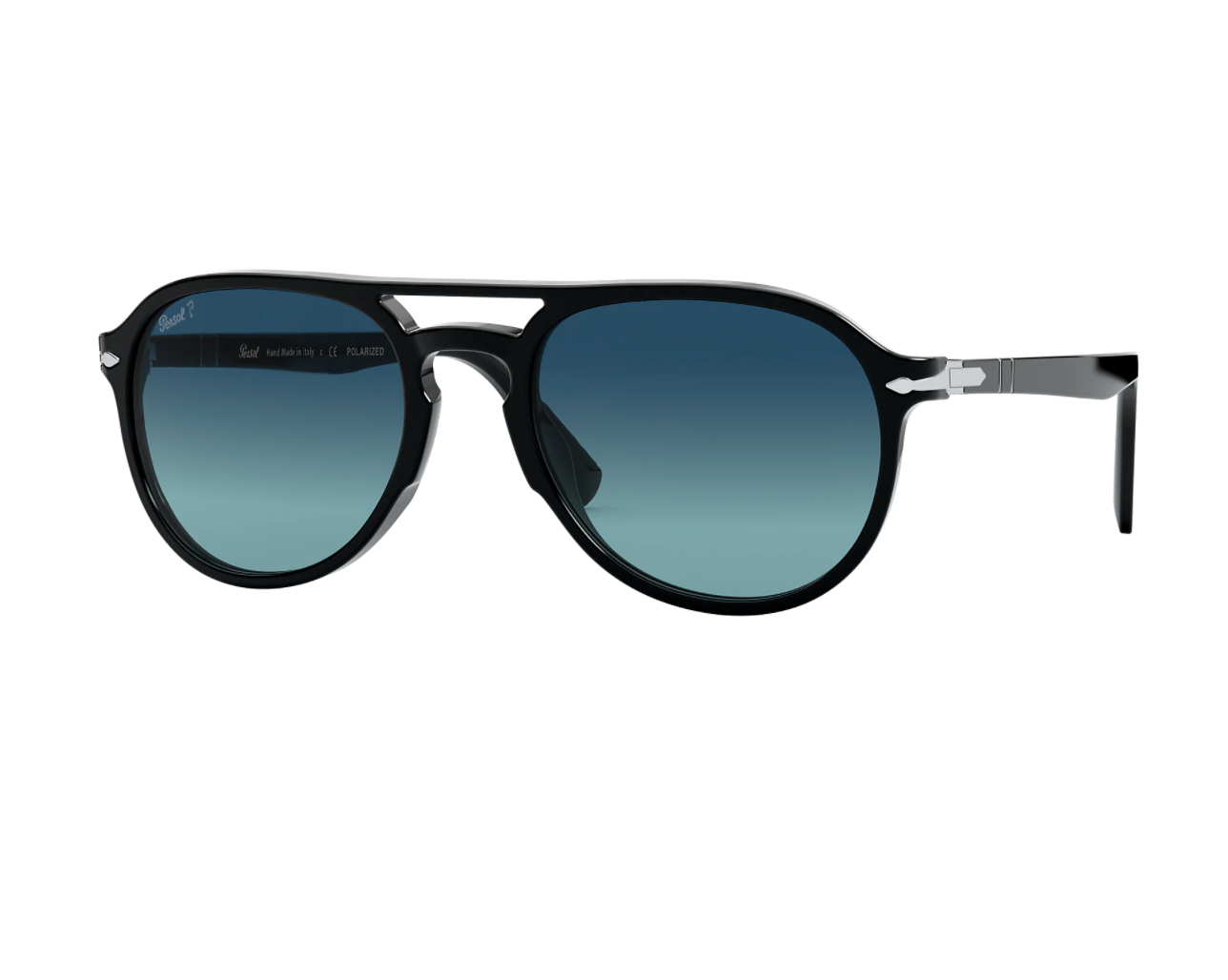 Persol | 3235S | Black w/ Polar Blue Gradient | 55