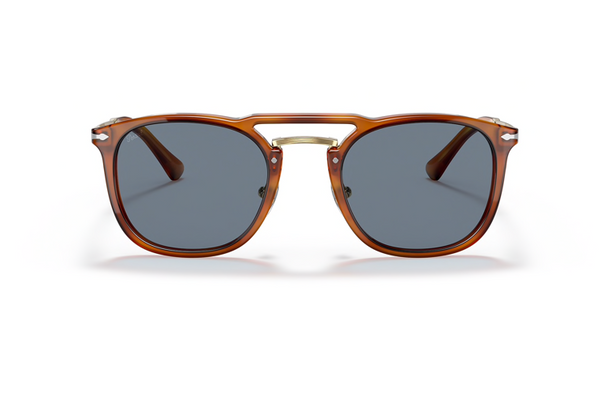 Persol | 3265S | Terra Di Siena w/ Light Blue  | 50