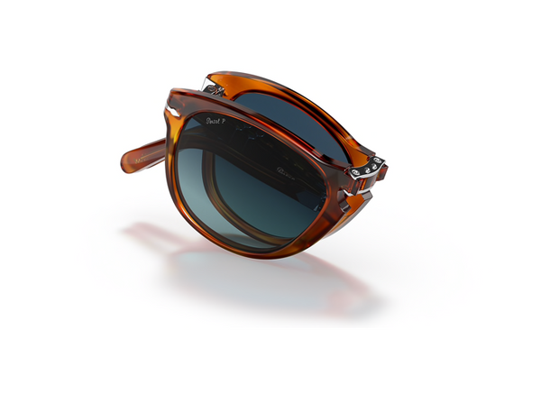 Persol | 0714SM | Terra Di Siena w/ Crystal Gradient Blue Polarized | 54