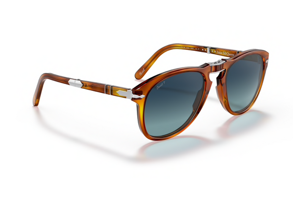 Persol | 0714SM | Terra Di Siena w/ Crystal Gradient Blue Polarized | 54