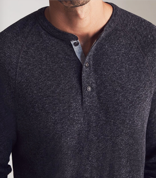 Faherty | Luxe Heather Henley