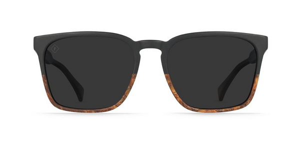 Raen | Pierce | Burlwood/ Black Polarized | 55