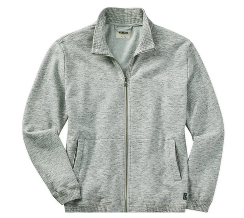 Linksoul | Heathered Full Zip Layer