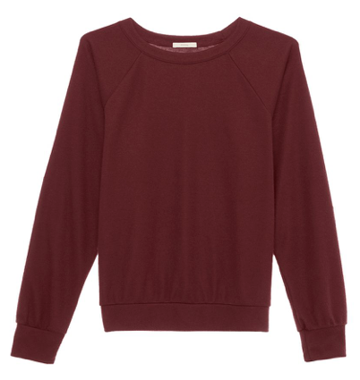 Eberjey | Mina Ringer Sweatshirt