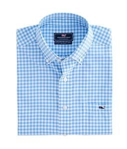 Vineyard Vines | Performance Gorton Gingham Classic Tucker Shirt