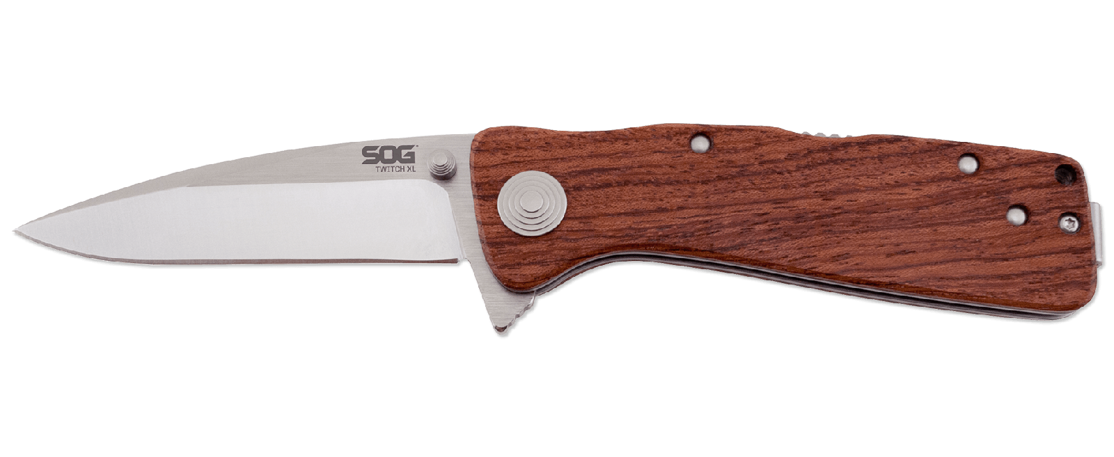 SOG Knives | Twitch XL - Wood Handle