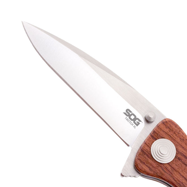 SOG Knives | Twitch XL - Wood Handle