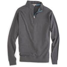 Peter Millar | Heather Interlock Quarter Zip