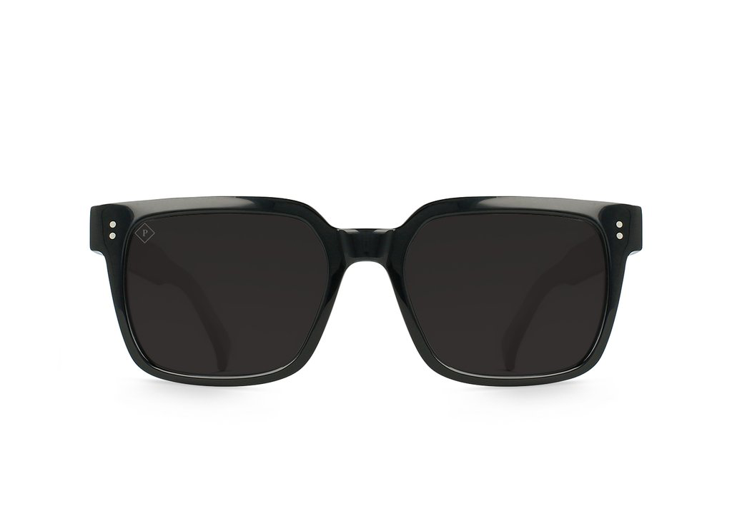 RAEN - West - Crystal Black / Smoke Polarized