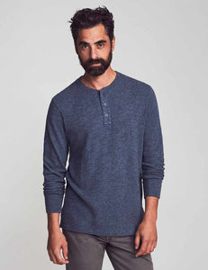 Faherty | Slub Cotton Henley