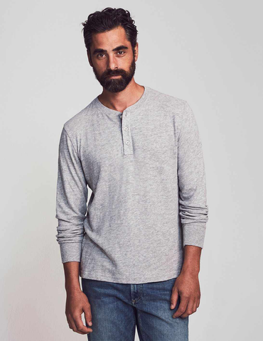 Faherty | Slub Cotton Henley