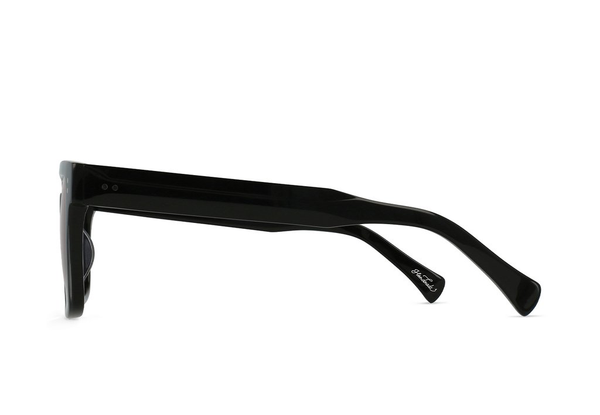 RAEN - West - Crystal Black / Smoke Polarized