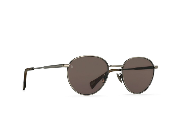 RAEN | Andreas | Brushed Pewter + Kelp / Smoke Brown Polarized | 51